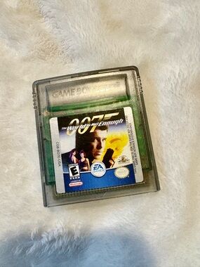 007 The World Is Not Enough Nintendo Game Boy Color Game - Clear Shell
